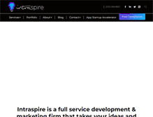 Tablet Screenshot of intraspire.com